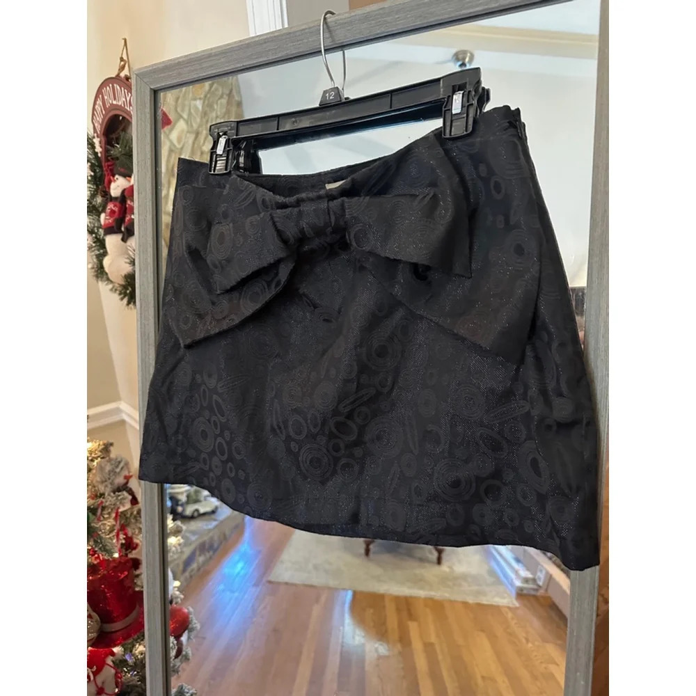Moon Collection Skirt Black Large Polyester